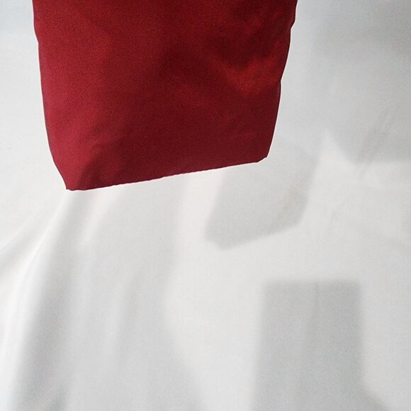 Roxy Womens Color-Block Puffer Jacket XL Red & Pink Hooded Winter Coat - Picture 13 of 16